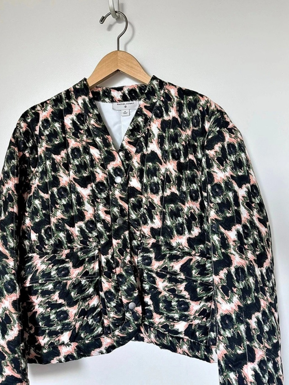 Rachel Comey x Target Animal Print Cropped Quilted Jacket